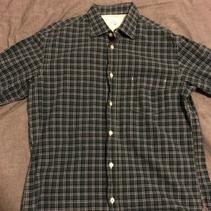 Hartford plaid casual button down